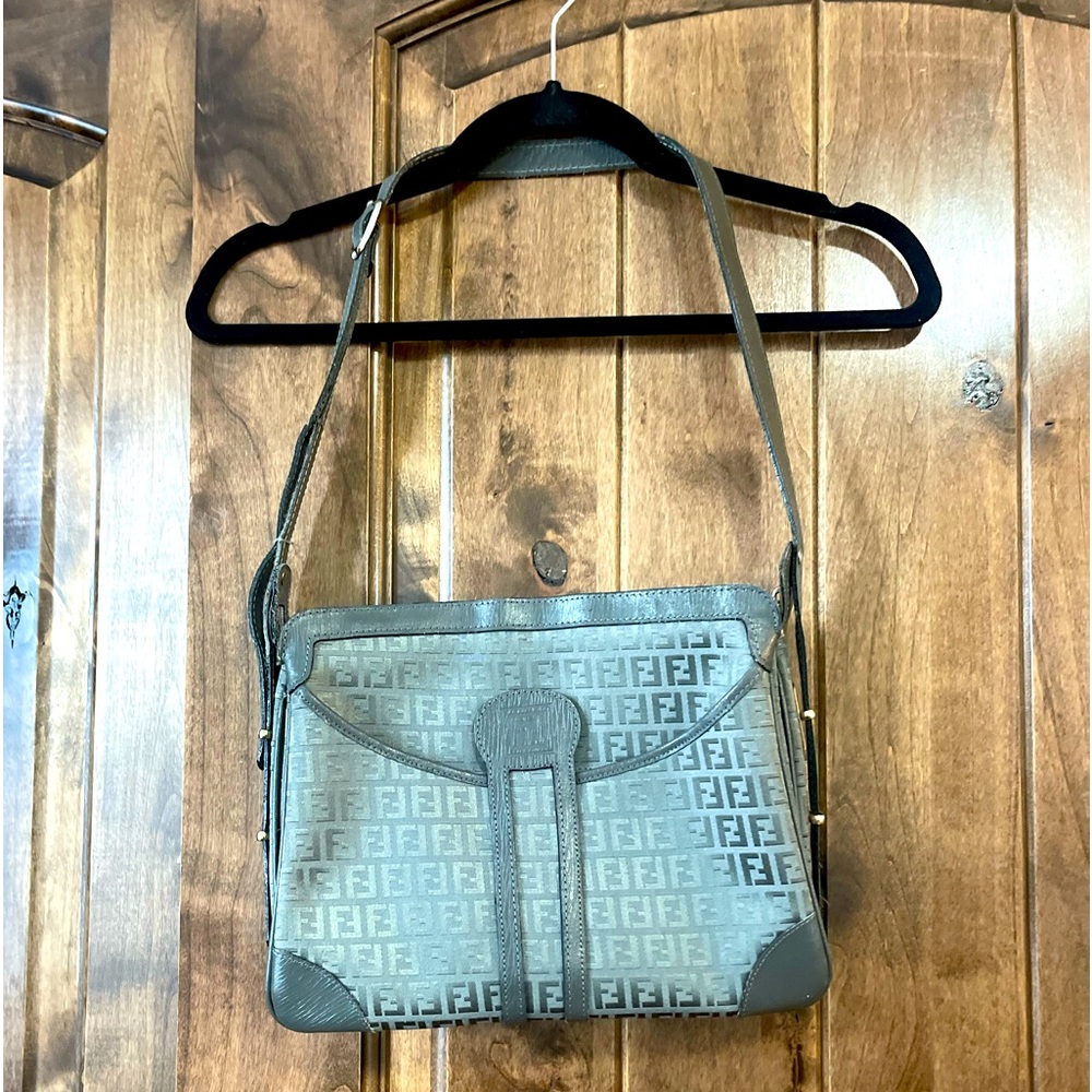 Grey Bag with Beautiful Strap